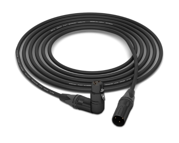 thumbnail image 2 of 3ft CablesOnline Pro-Series Audio Cable – 2-XLR Right-Angle Female To 2-RCA Male, Stereo 2 of 4