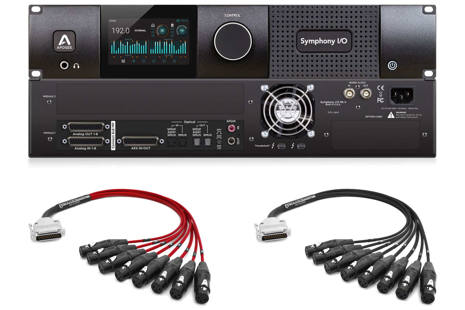 Apogee Symphony I/O MKII 8x8 MP Connect Series Thunderbolt Audio