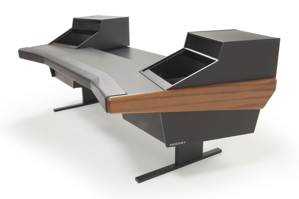 Argust Dual Rack Argosy Dual 15 Workstation w/825 Rack Modules and Mahogany End Panels ...