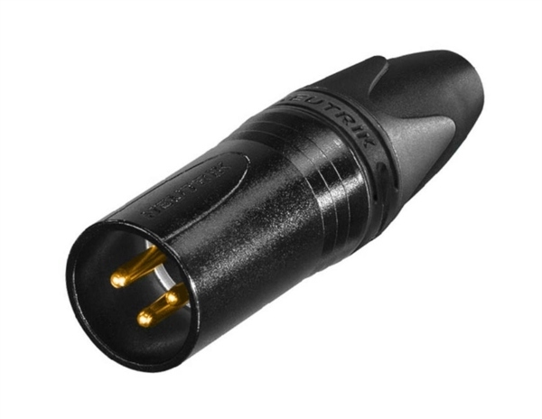 Neutrik Spina XLR a 3 pin Maschio Femmina Placcatura in