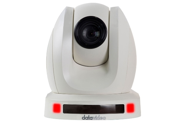 Dat Video Camera DataVideo HDBaseT | PTZ Camera with 20x Optical Zoom (White) | Pro Audio LA