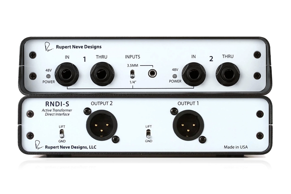 Rupert Neve Designs RNDI-S | Stereo Active Transformer Direct 