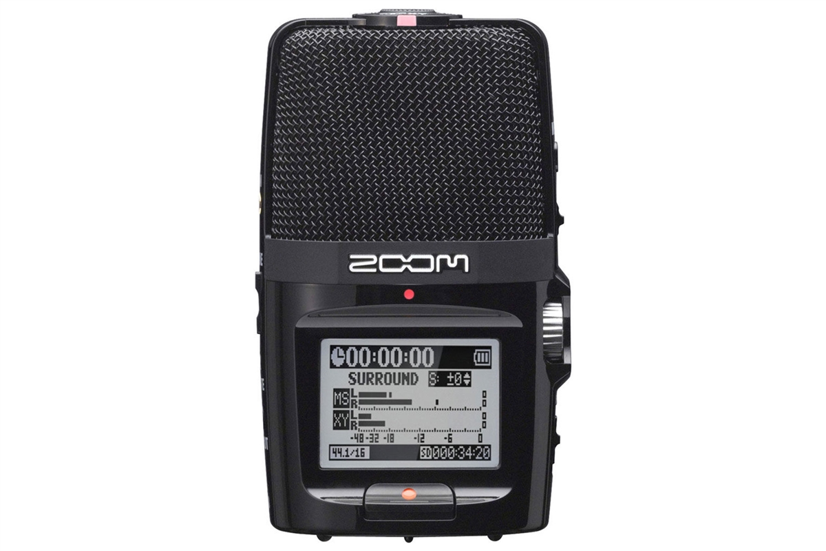 Zoom H2n | 2-Input / 4-Track Portable Handy Recorder with Onboard